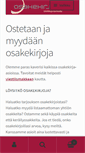 Mobile Screenshot of osakekirja.fi